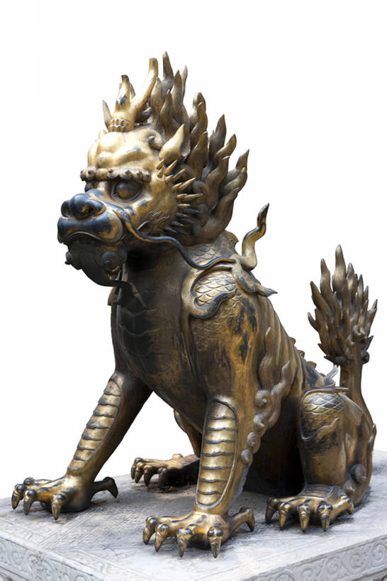 无人,站,竖图,留白,白色背景,正面,奢侈,骄傲,静物,雕塑,北京,中国,亚洲,神话,装饰,雕像,古典,豪华,历史,传统,古代,一个,工艺品,摄影,影棚,单个,麒麟,华丽,珍贵,铜,风格,镀金,中国文化,摄影棚,手艺,底座,古典风格,东亚,远古,皇室,富丽,古远,华美,彩图,全身,影棚拍摄,拍摄,传统文化,华侈,奢华,龙生九子,bj175