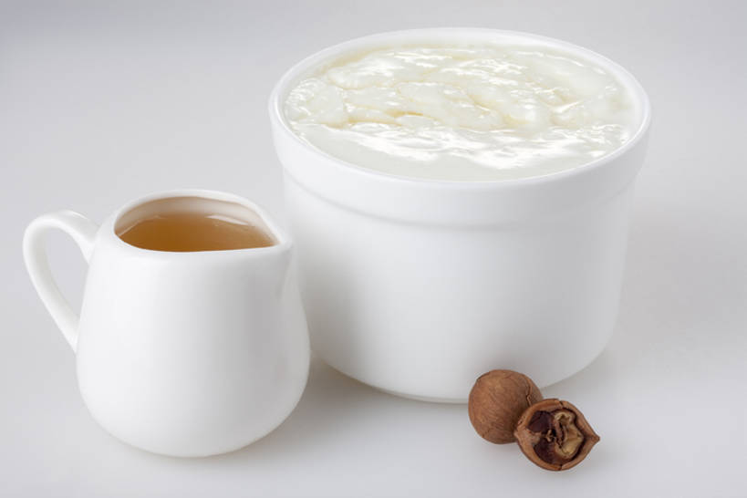 蜂蜜,无人,横图,白色背景,静物,食品,酸奶,饮食,白色,碗,健康,摄影,影棚,奶制品,清新,摄影棚,健康食物,胡桃,彩图,影棚拍摄,拍摄,bj175