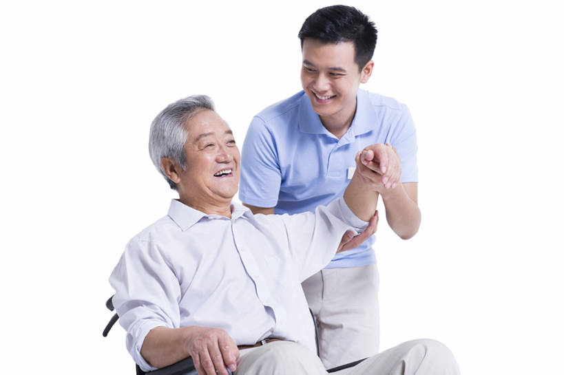 东方人,成年人,老年人,头发,两个人,医院,举,笑,微笑,露齿笑,横图,白天,抠图,白色背景,正面,按摩,快乐,幸福,北京,中国,亚洲,年轻,休闲装,白色,轮椅,托,医护人员,医疗人员,职业,保养,健康,亲密,服务,护理,保健,摄影,名牌,生活方式,看护,协助,支撑,退休,关爱,残疾,东亚,瘫痪,恢复,陪同,疗养院,陪伴,信任,老年男性,男人,男性,年轻男性,亚洲人,中国人,年轻人,举起,举手,举着,向上举,向上伸,向上托,坐着,半身,彩图,影棚拍摄,收容所,家庭护理,伴随,bj175