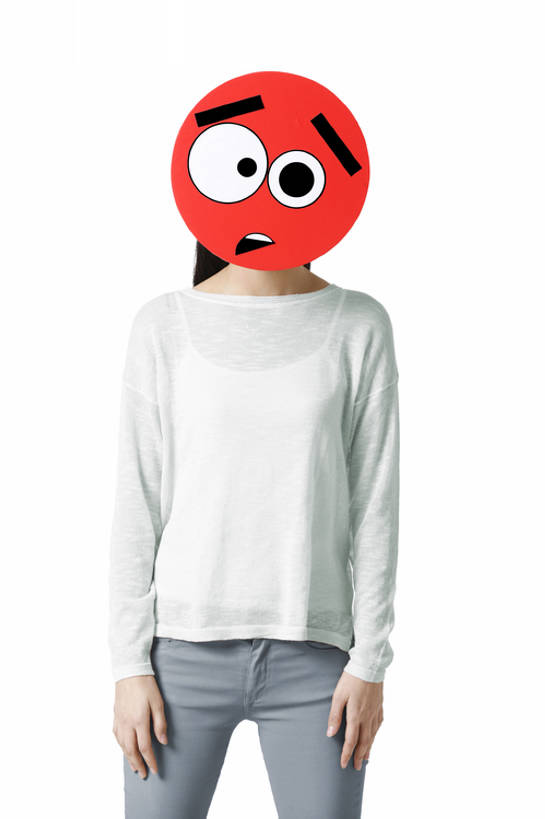 东方人,成年人,脸,头,眼睛,脸颊,一个人,竖图,留白,抠图,白色背景,正面,失败,纯洁,互联网,北京,中国,亚洲,仅一个年轻女性,仅一个女性,仅一个人,覆盖,圆形,标志,符号,面具,文字,记事本,注视,休闲装,标识,现代,红色,本子,笔记本,观察,看,站着,概念,表情,卡通,可爱,童年,童趣,摄影,生活方式,观看,察看,眼球,创造力,隐藏,关注,消极,标点,问题,情绪,童真,东亚,烂漫,无邪,红脸,迷惑,天真,震惊,年轻女性,女人,女性,亚洲人,中国人,年轻人,头部,脸部,脸蛋,面部,彩图,影棚拍摄,困窘,文字表情,颜表情,颜文字,拟人,表情符号,bj175