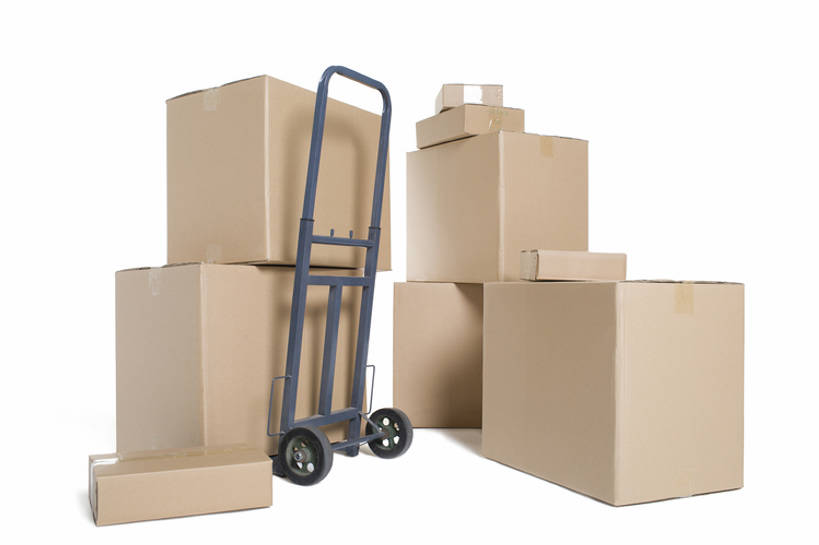 无人,横图,留白,抠图,白色背景,静物,北京,中国,亚洲,堆叠,包裹,包装,商品,马车,盒子,手推车,运输,摄影,搬家,货运,运送,东亚,彩图,影棚拍摄,递送,bj175