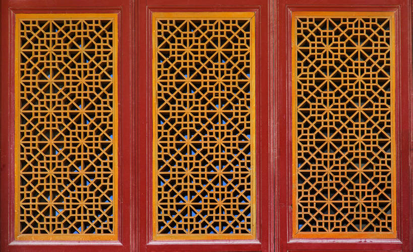 无人,横图,室外,白天,旅游,度假,名胜古迹,窗户,标志建筑,地标,建筑,中国,亚洲,花纹,对称,艺术,装饰,木制,雕刻,图案,建筑群,古典,历史,娱乐,建设,传统,古代,红色,享受,休闲,旅游胜地,放松,摄影,旧的,中国文化,古典风格,东亚,远古,东亚文化,甘肃省,丝绸之路,武威,木版画,古代文明,式样,彩图,旅行,全画幅,传统文化,建筑结构,罗什寺,bj175