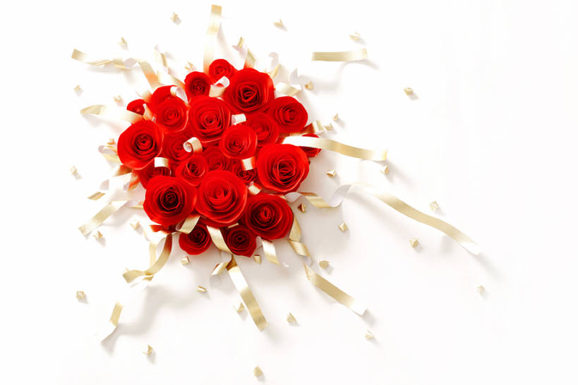 无人,横图,特写,留白,抠图,白色背景,婚礼,快乐,幸福,运气,热情,玫瑰,静物,礼物,情人节,许多,庆祝,弯曲,艺术,装饰,盛开,鲜艳,缠绕,纸,缎带,很多,结婚,浪漫,祝福,花蕾,花,花瓣,花朵,鲜花,红色,纸花,纸制品,花束,花苞,花蕊,一束,喜庆,摄影,纪念,光滑,创造力,高雅,优美,清新,细腻,平滑,式样,想法,美术工艺,设计,彩图,影棚拍摄,爱,高兴,立体图形,金子,bj175