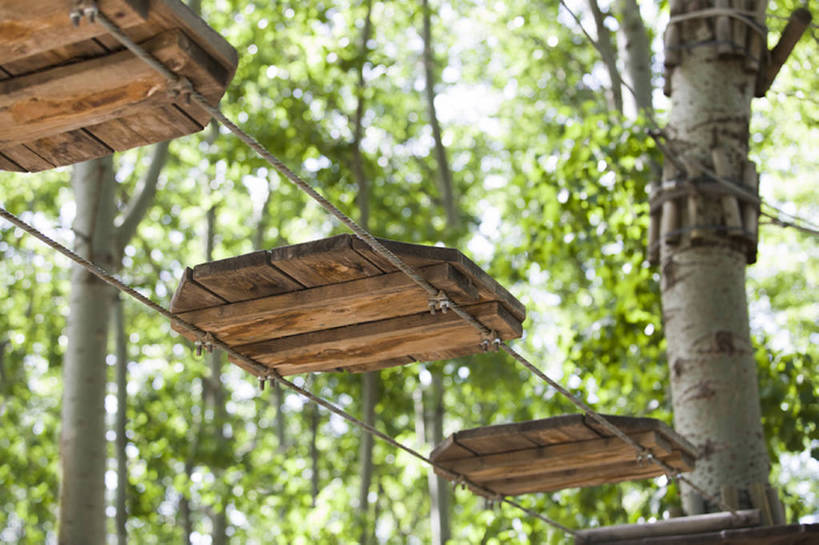 无人,公园,横图,室外,白天,仰视,旅游,度假,建材,美景,树林,建筑,北京,中国,亚洲,吊挂,悬挂,材料,木板,木材,景观,桥,郊区,挂,娱乐,木柴,树,树干,树叶,绿色,风景,自然,绳子,索桥,享受,休闲,景色,放松,平衡,摄影,建造,吊桥,木料,自然风光,户外活动,挑战,树梢,东亚,冒险,彩图,低角度拍摄,绳桥,林区,超越障碍训练场,bj175