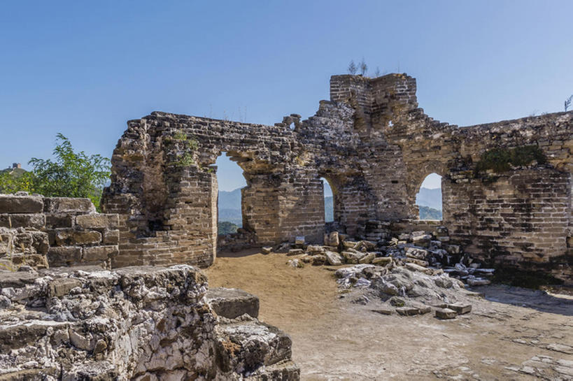 横图,室外,白天,长城,中国,遗址,东亚,河北省,金山岭,bj175