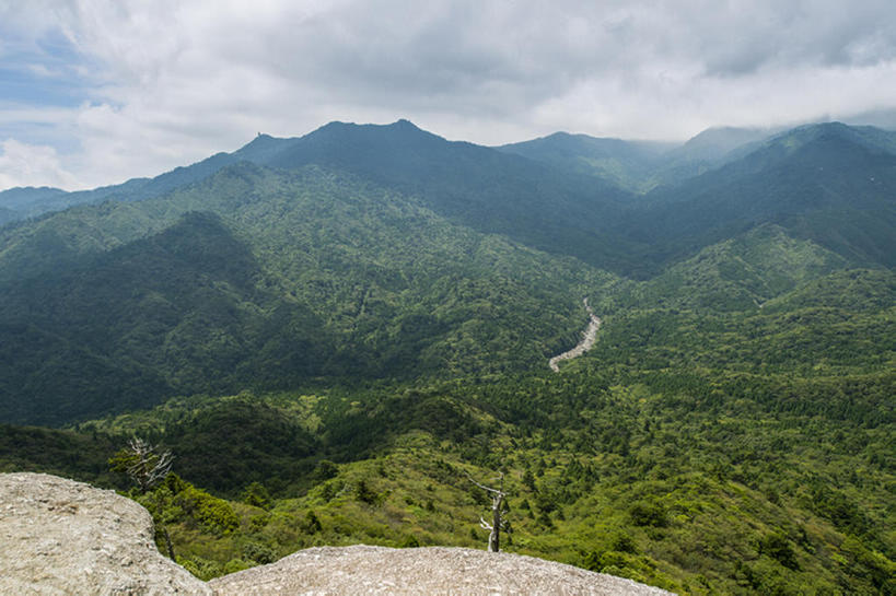无人,横图,室外,白天,森林,山,日本,地形,云,世界遗产,风景,天空,自然,鹿儿岛县,联合国教科文组织,bj175
