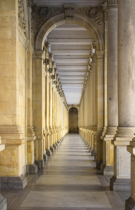 无人,竖图,室外,白天,建筑,圆柱,墙,拱门,走廊,过道,摄影,建造,捷克共和国,彩图,建筑结构,bj175