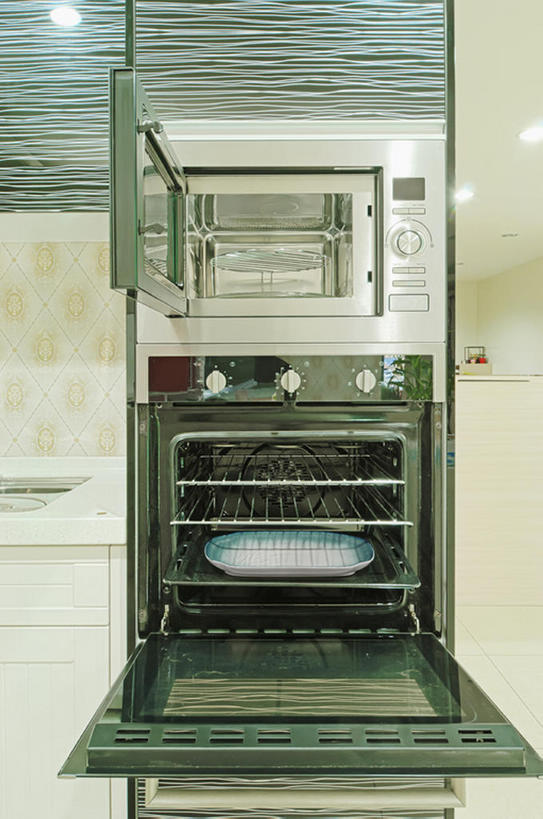 无人,家,竖图,室内,厨房,台湾,亚洲,一排,整齐,电器,干净,现代,排列,摄影,微波炉,照亮,风格,队列,房地产,设计,彩图,bj175