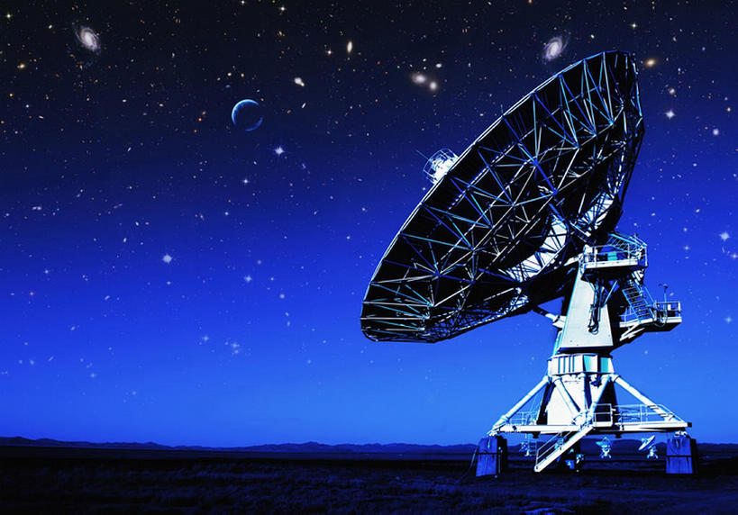 无人,横图,室外,夜晚,留白,通讯,技术,卫星,墨西哥,美国,科学,器材,星星,设备,蓝色,天空,摄影,信号,无线电,无线电通信塔,射电望远镜,无线电技术,无线电波,彩图,无线电接收机,bj175