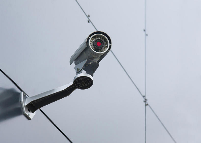 无人,横图,安全,相机,欧洲,爱沙尼亚,器材,墙,摄影,控制,监视器,监视,摄影器材,东欧,工业建筑,彩图,安防系统,bj175