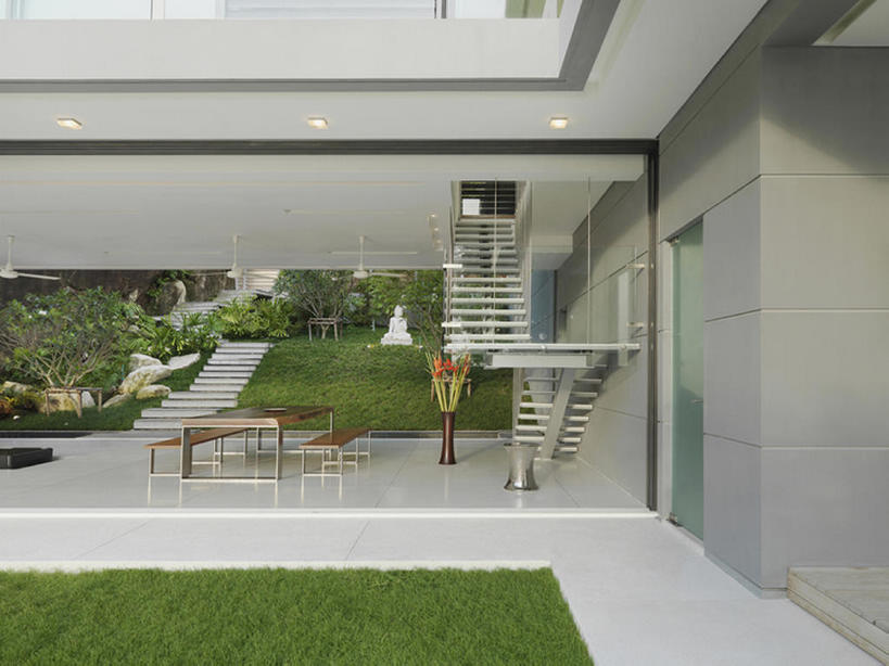 无人,家,横图,室内,室外,白天,别墅,餐桌,家具,门,桌子,建筑,指示牌,日光,泰国,亚洲,出口,木制,标志,文字,长椅,饭厅,门口,标识,现代,普吉岛,装饰物,打开,摄影,建造,开启,彩图,当代,bj175