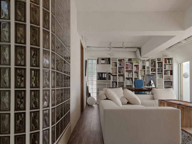 无人,家,横图,室内,白天,家具,沙发,建筑,台湾,日光,亚洲,现代,装饰物,摄影,建造,起居室,简单,台北,玻璃砖,彩图,当代,bj175