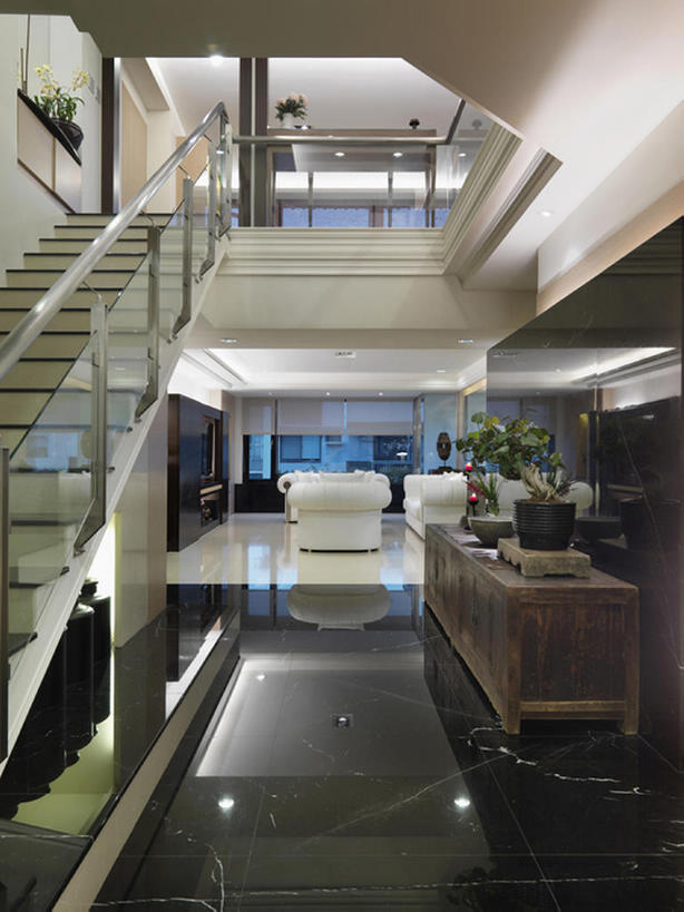 无人,家,栏杆,竖图,室内,奢侈,时尚,别墅,家具,楼梯,装修,建筑,酒店,台湾,中国,亚洲,一排,整齐,反射,扶手,房屋,屋子,大理石,公寓,古典,豪华,干净,现代,大厅,布置,洋房,楼房,台阶,住宅,排列,黑色,黄昏,装饰物,财富,摄影,建造,生活方式,华丽,样板房,高雅,住房,风格,简单,队列,华贵,房地产,豪宅,东亚,台北,富丽,华美,式样,设计,彩图,房子,当代,室内设计师,华侈,奢华,上层阶级,bj175