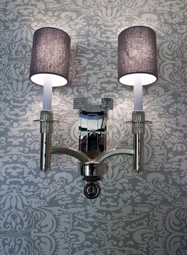 无人,竖图,室内,壁纸,美国,壁灯,墙,灯,灯具,摄影,照亮,高雅,风格,加利福尼亚,古典风格,式样,彩图,bj175