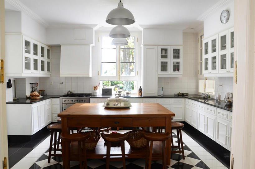 无人,家,横图,室内,白天,厨房,阿根廷,一排,整齐,饭厅,灶台,干净,现代,吊灯,排列,白色,摄影,风格,队列,房地产,开放式厨房,设计,彩图,bj175